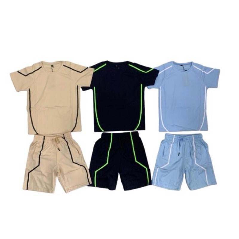 TLC 2700/2735 Boys Tshirt and Shorts Summer Set - Kids Fashion outfits