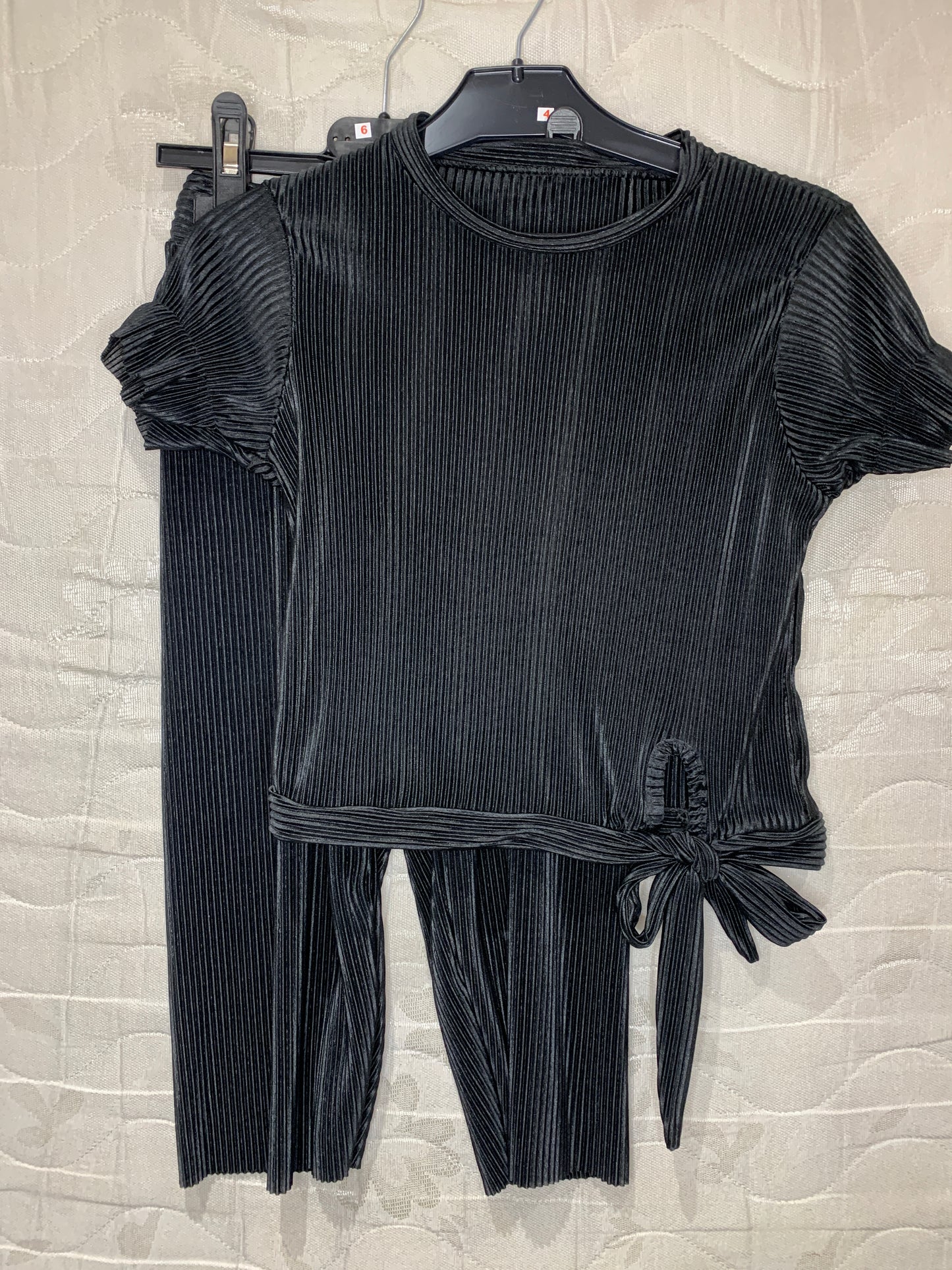 TLC Girls summer coord sets with bow tie