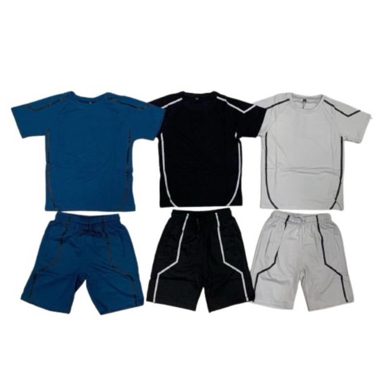 TLC 2699 Boys Tshirt and Shorts Summer Set - Kids Fashion outfits