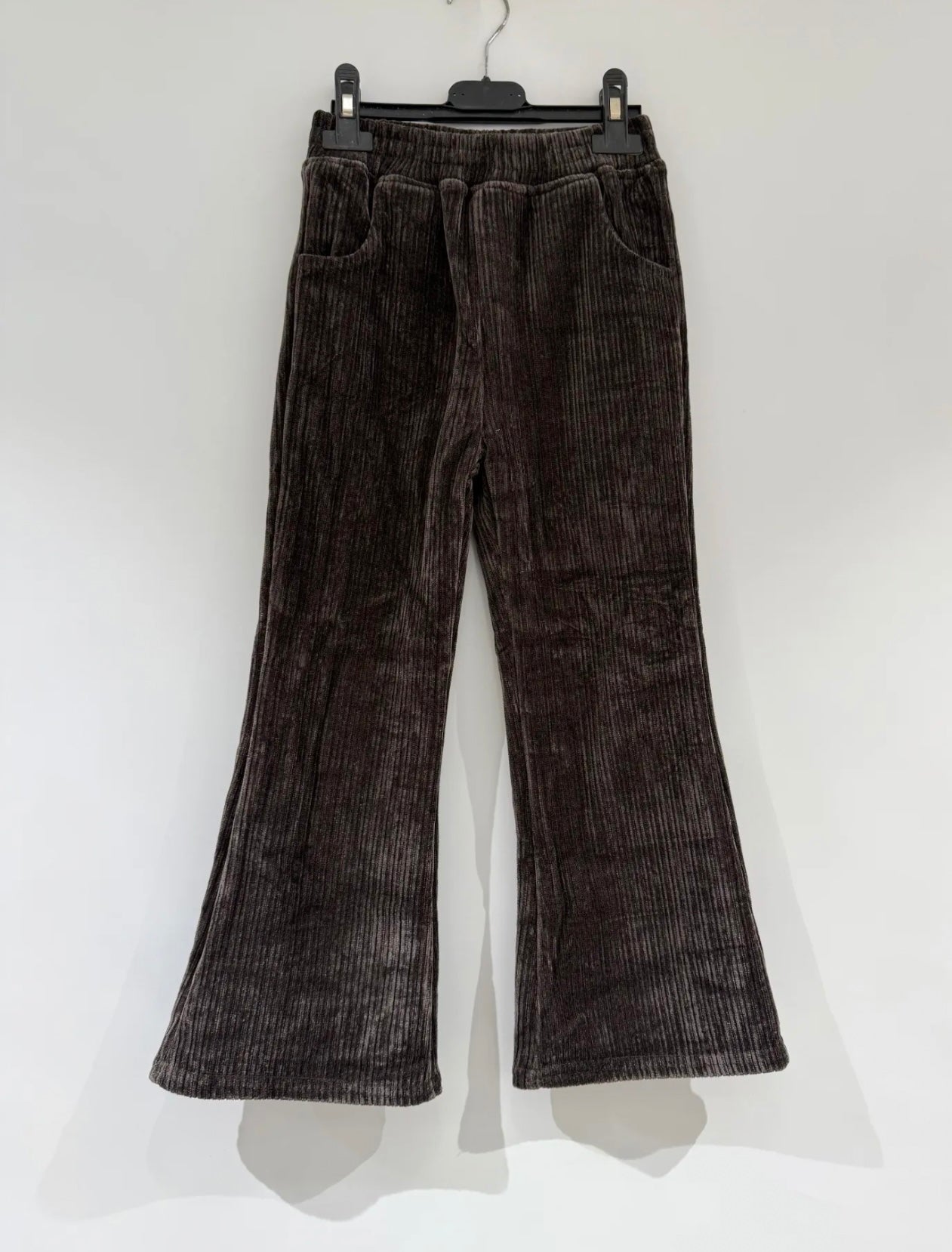 Girls Velour Flare Trousers 2-12 years