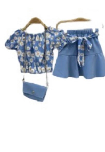 TLC Girls skirt and top coord set with handbag