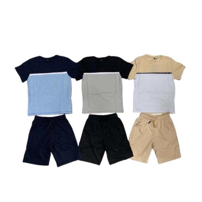 TLC Boys Tshirt and Shorts Summer Set - Kids Fashion outfits