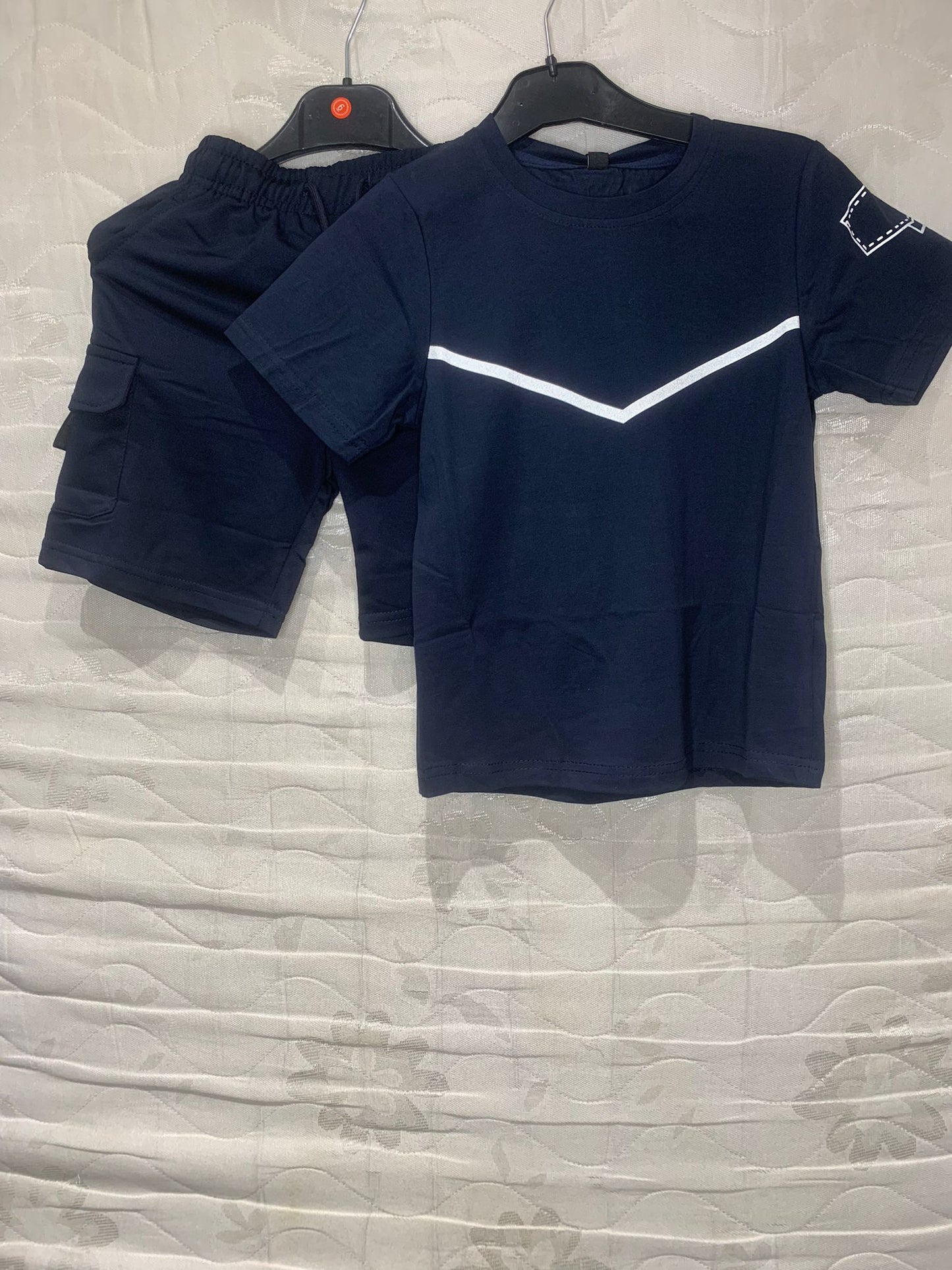TLC Boys Tshirt & Shorts with pocket Sets