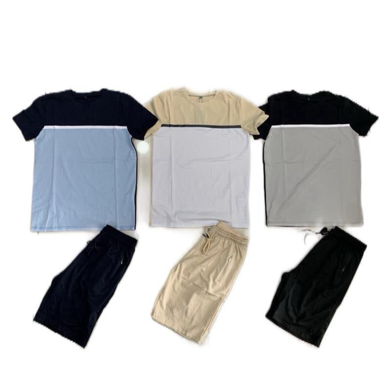 Mens 2695 Summer Short & Tshirt Sets - Menswear