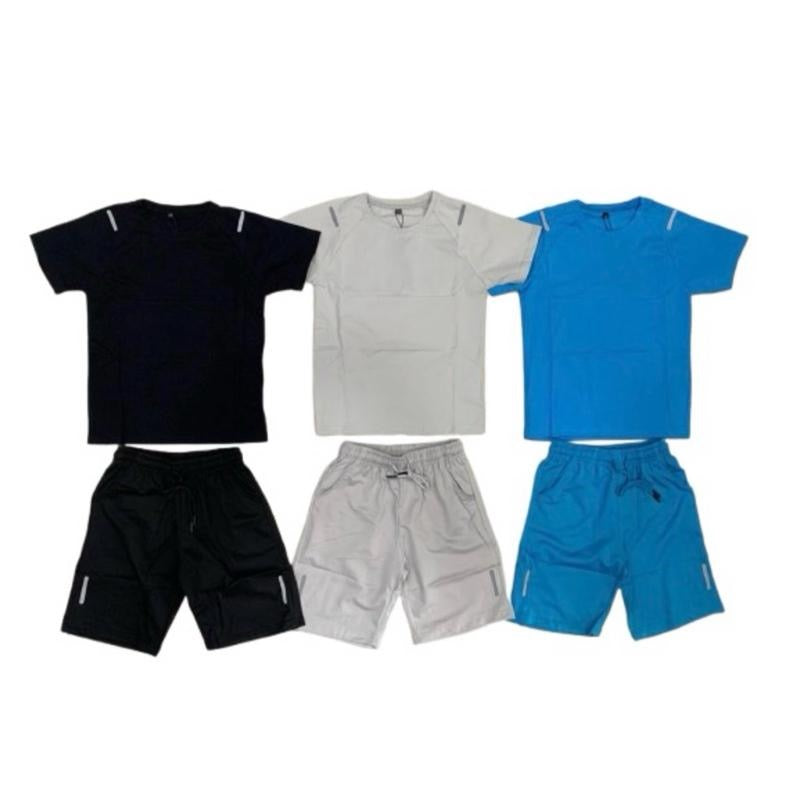 TLC 2698 Boys Tshirt and Shorts Summer Set - Kids Fashion outfits