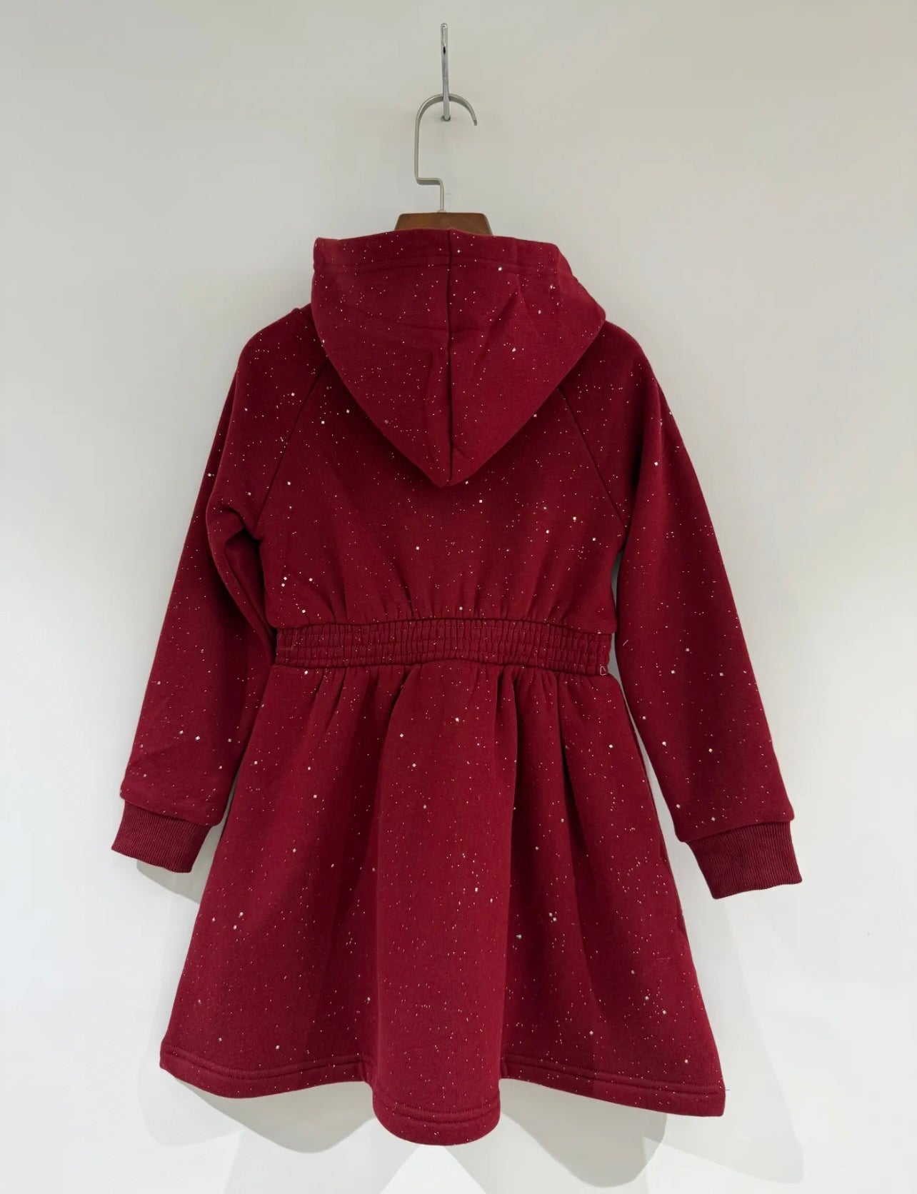 Girls Hooded Jumper Dress with Diamantes 2-12 years