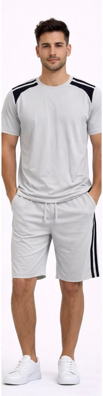 Mens 2697 Summer Short & Tshirt Sets - Menswear