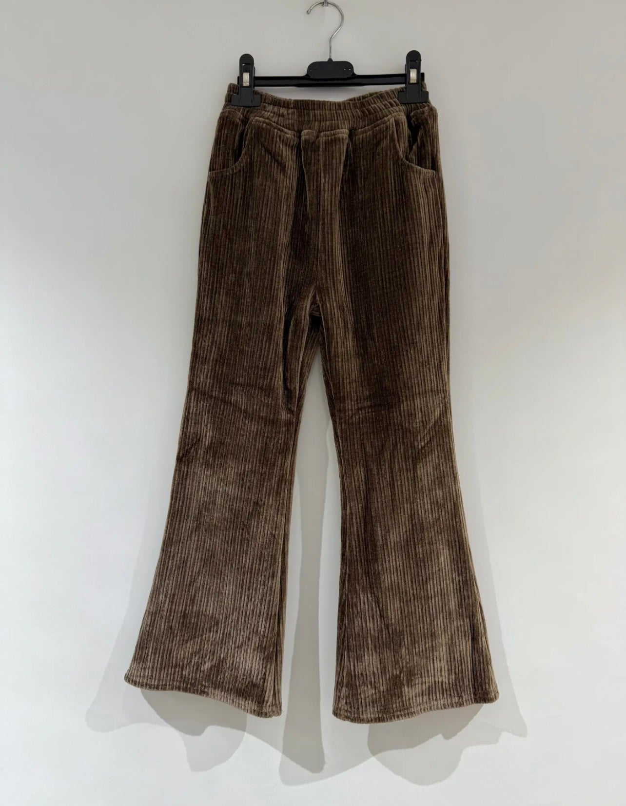 Girls Velour Flare Trousers 2-12 years