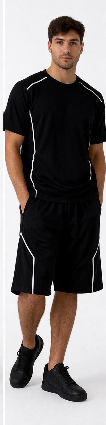 Mens 2682 Summer Short & Tshirt Sets - Menswear