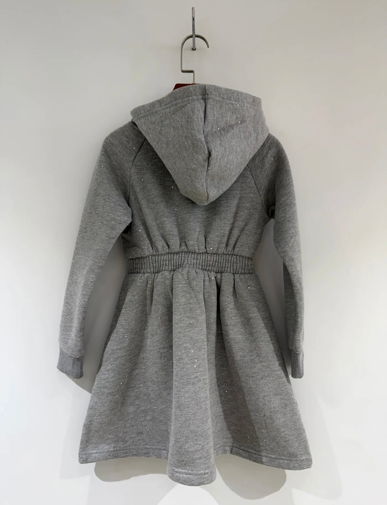 Girls Hooded Jumper Dress with Diamantes 2-12 years