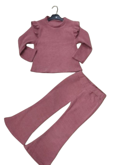 TLC Girls Trousers & Top Coord Sets Outfit Set Warm Winter