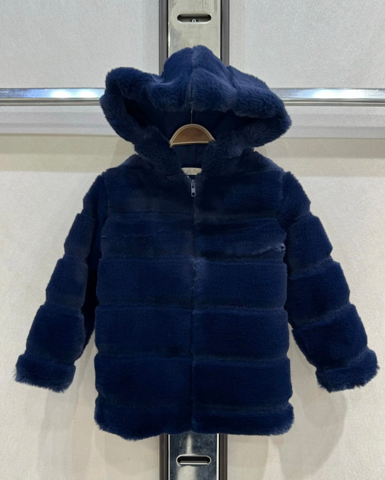 TLC Girls fur jacket coats with hood