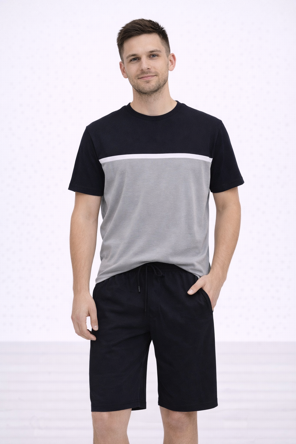 Mens 2695 Summer Short & Tshirt Sets - Menswear