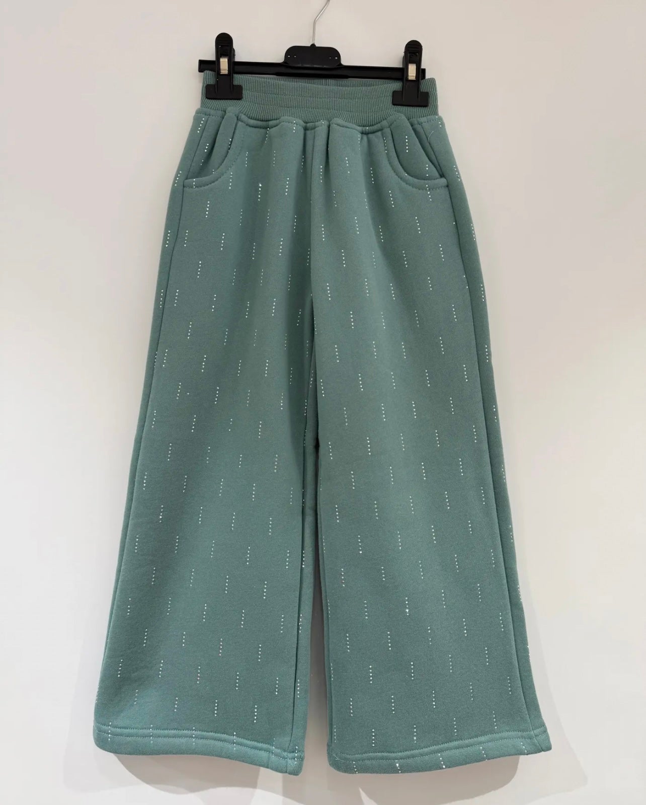 Girls Hoody & Trousers co-ord Set with Diamantés 4-14 years