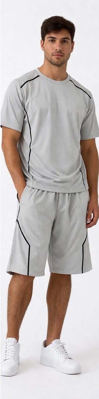 Mens 2682 Summer Short & Tshirt Sets - Menswear