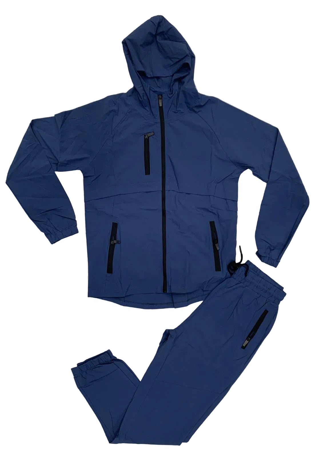 Boys DRI Chest Pocket Tracksuit Set with Zipped Pockets & Hoody
