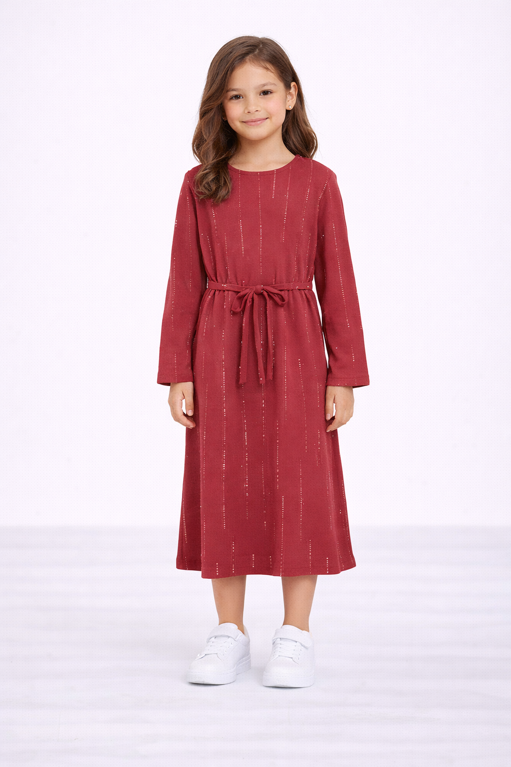 Girls Modest Abaya Fashion Shiny Design