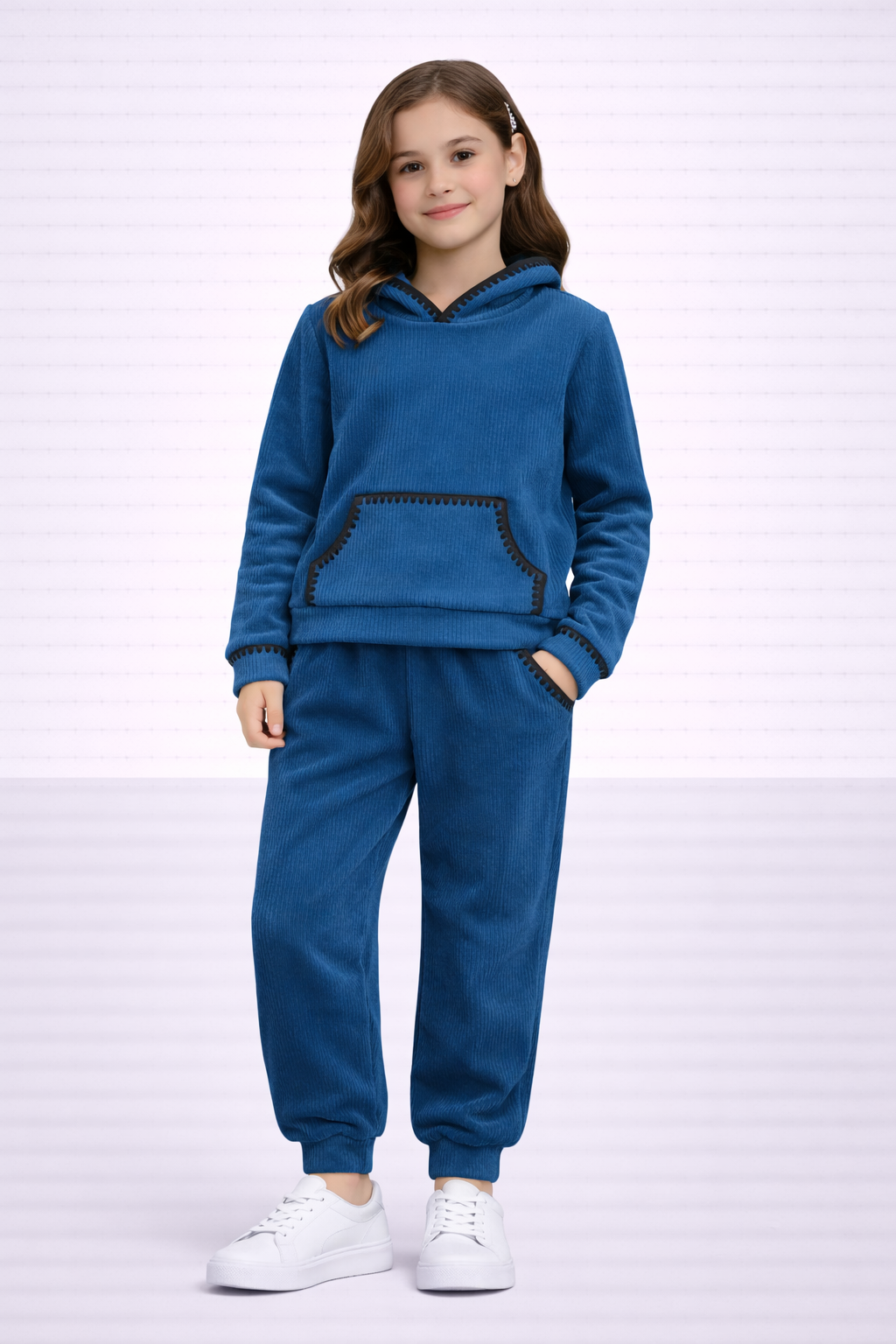 TLC Girls Hooded Tracksuit Co-ord sets