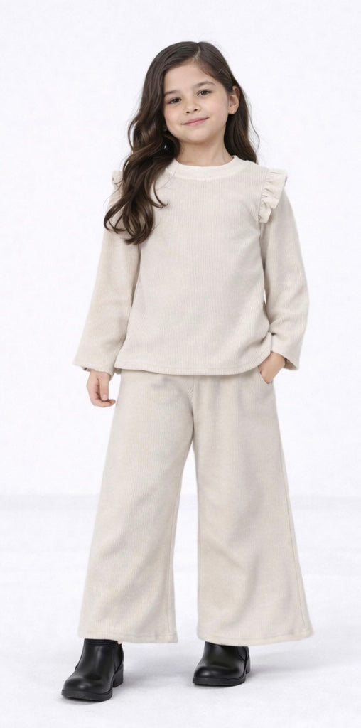 TLC Girls Trousers & Top Coord Sets Outfit Set Warm Winter