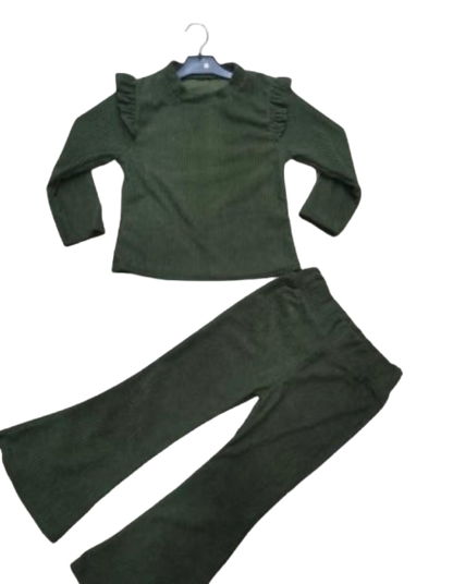 TLC Girls Trousers & Top Coord Sets Outfit Set Warm Winter