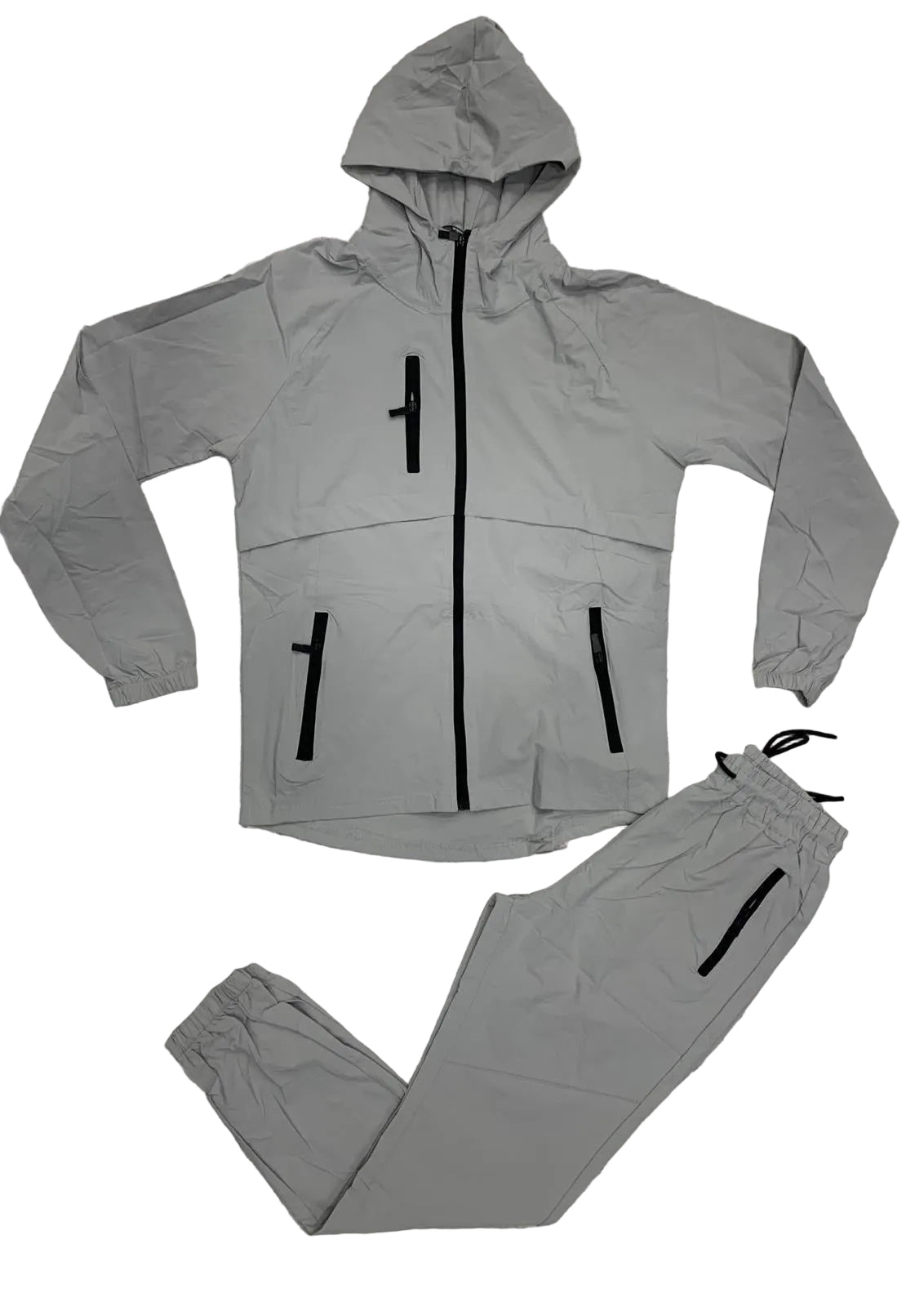 Boys DRI Chest Pocket Tracksuit Set with Zipped Pockets & Hoody