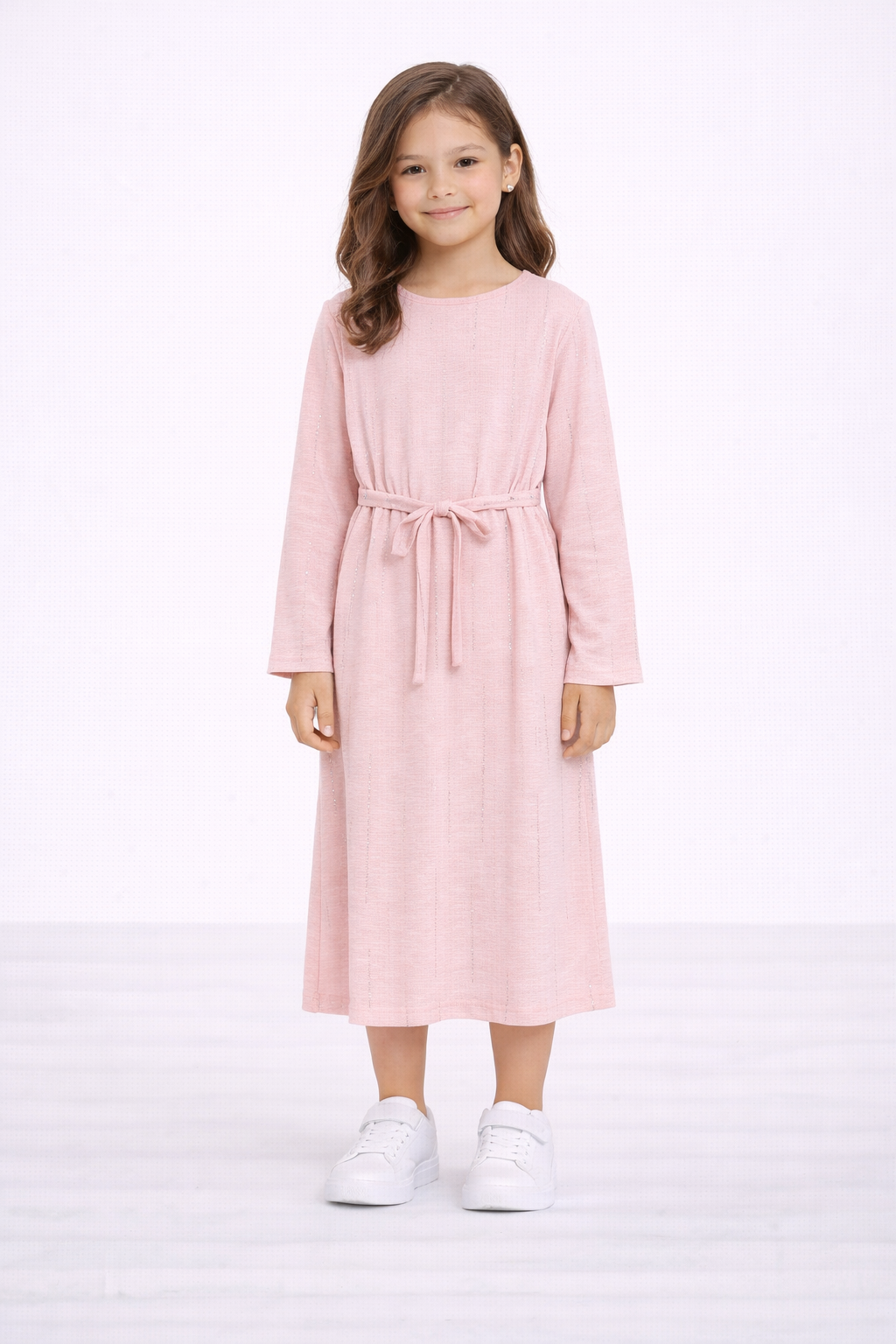 Girls Modest Abaya Fashion Shiny Design