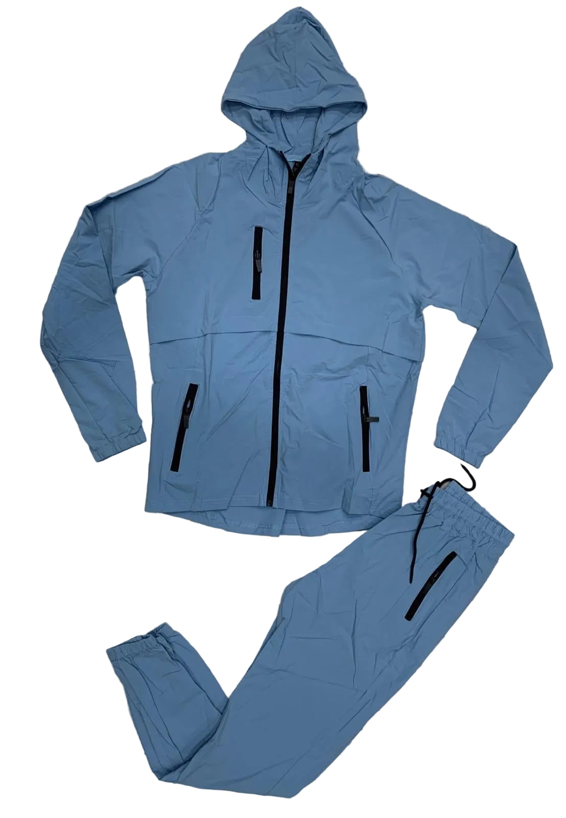 Boys DRI Chest Pocket Tracksuit Set with Zipped Pockets & Hoody