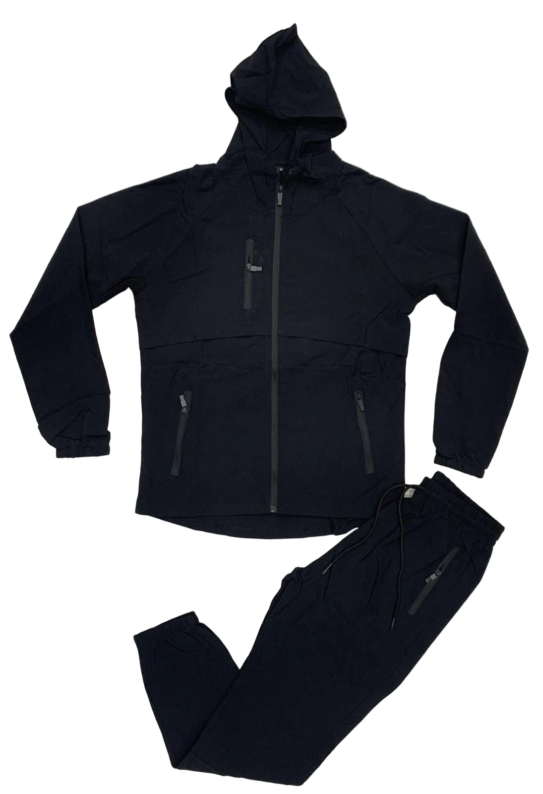 Boys DRI Chest Pocket Tracksuit Set with Zipped Pockets & Hoody
