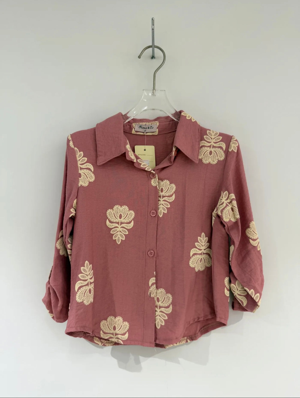 Girls Blouse Top With Print 2-12 years