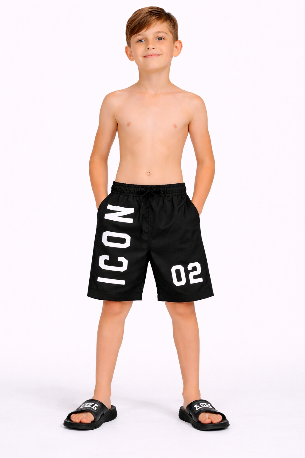 TrendLockerz Boys Swimming Trunks Shorts
