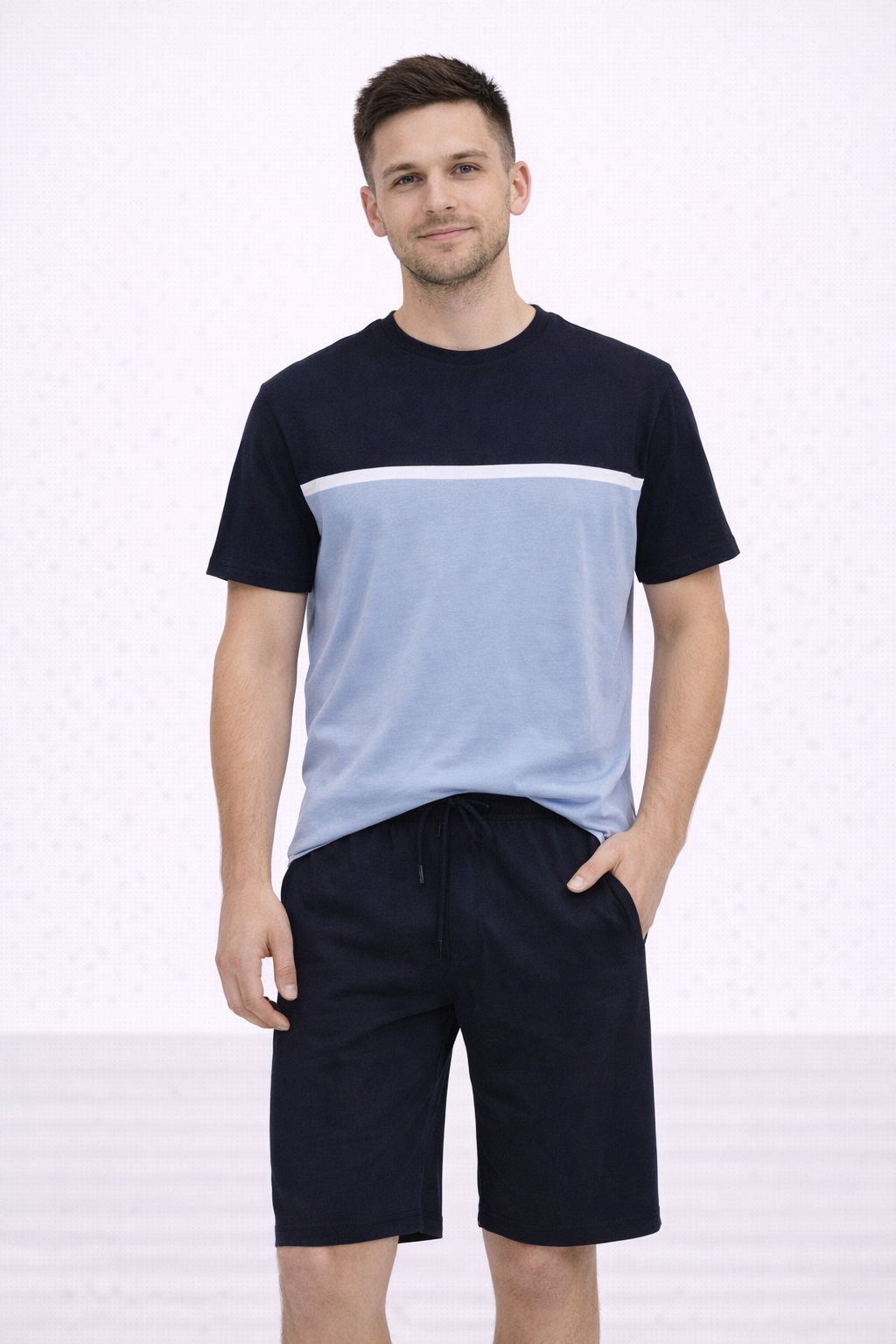 Mens 2695 Summer Short & Tshirt Sets - Menswear