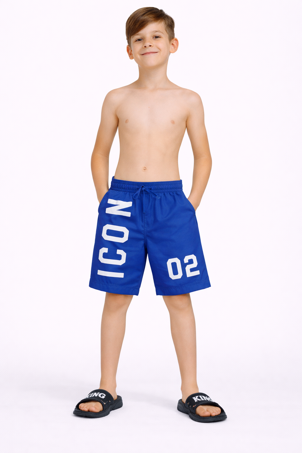 TrendLockerz Boys Swimming Trunks Shorts