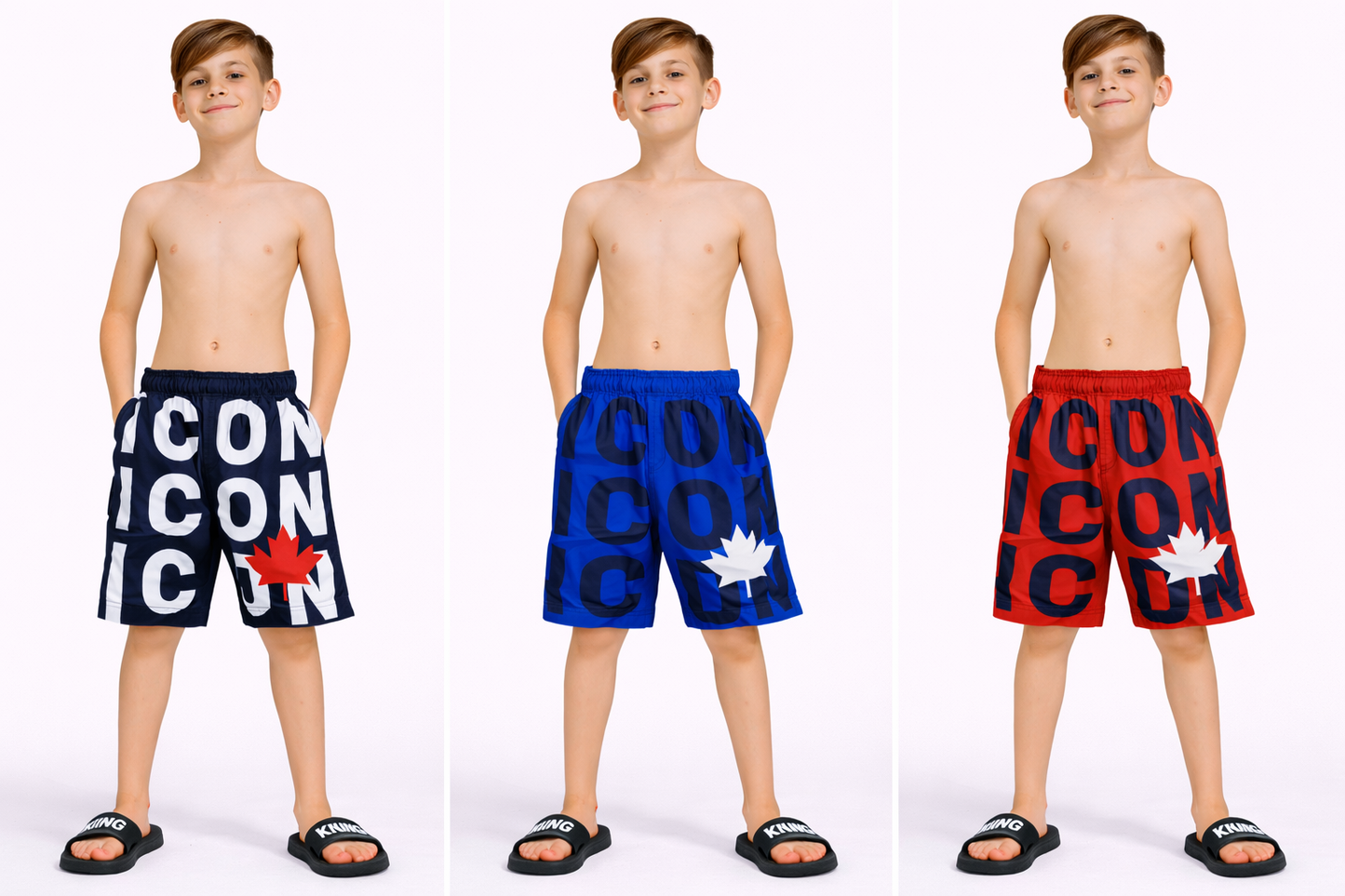 TrendLockerz Boys Swimming Trunks Shorts