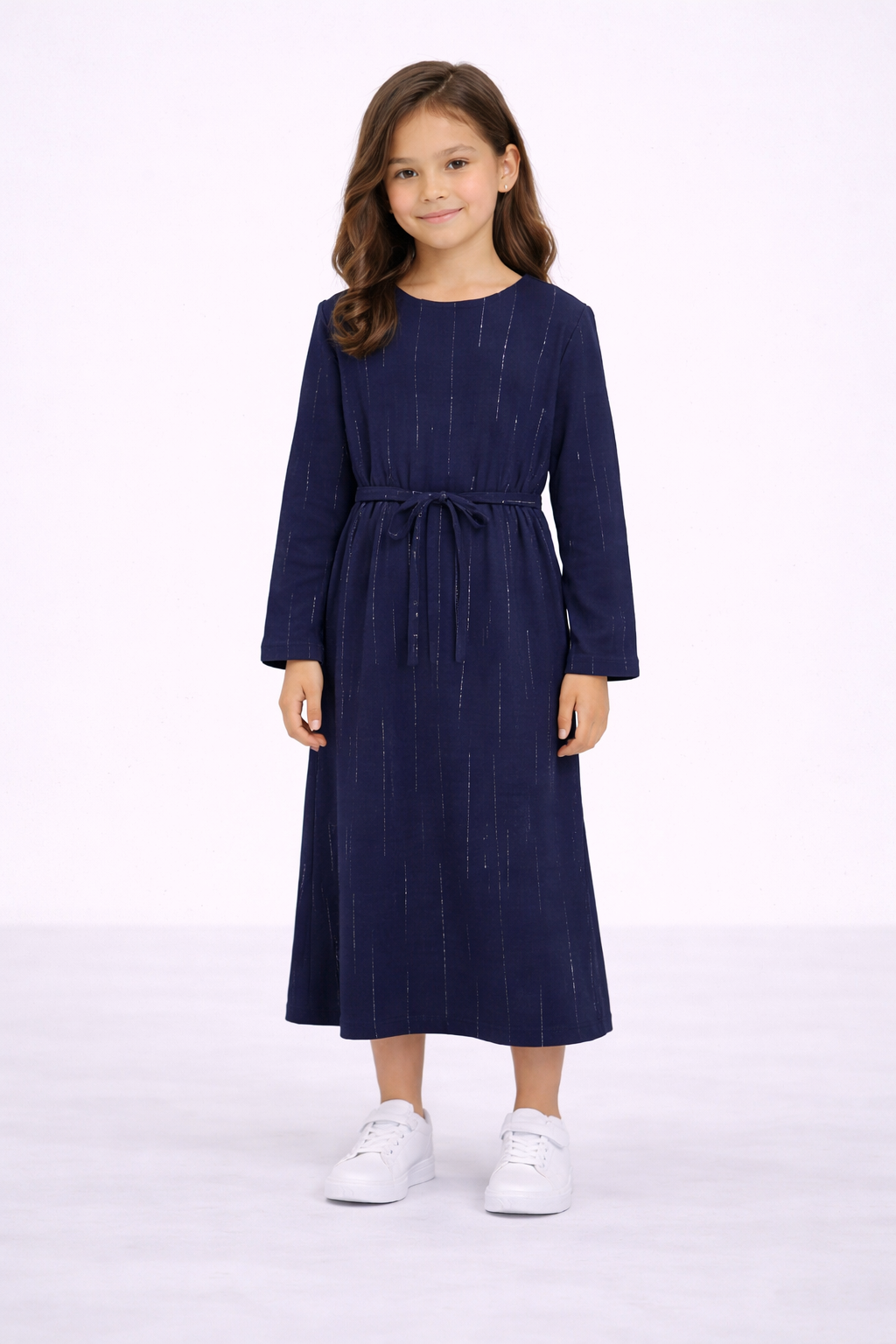 Girls Modest Abaya Fashion Shiny Design