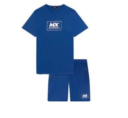 TLC Mens MX Shorts Sets Tshirt & Short Colours Menswear